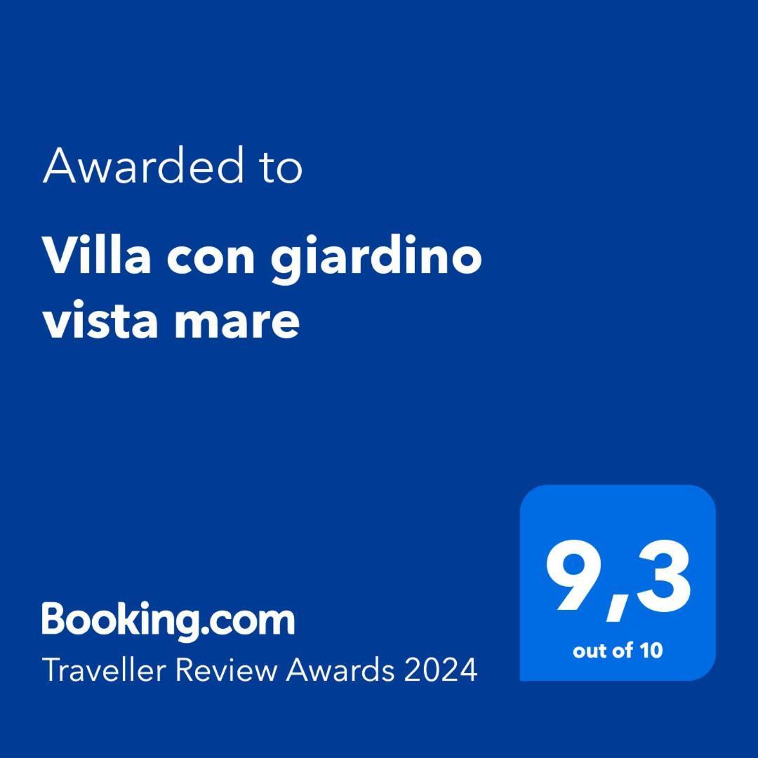 Villa Con Giardino Vista Mare カピターナ エクステリア 写真