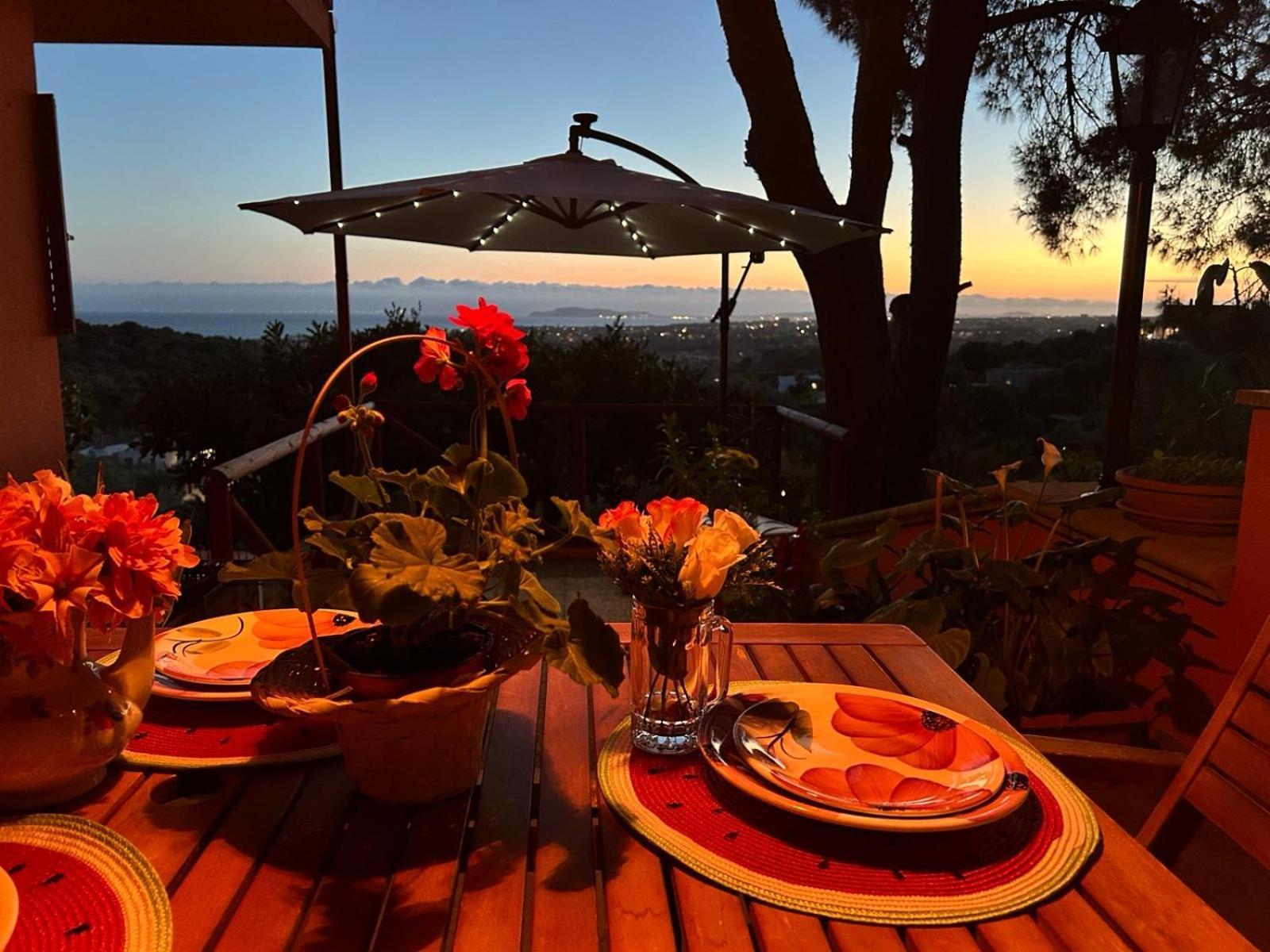 Villa Con Giardino Vista Mare カピターナ エクステリア 写真